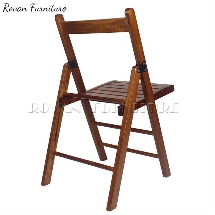 wood fold up chair